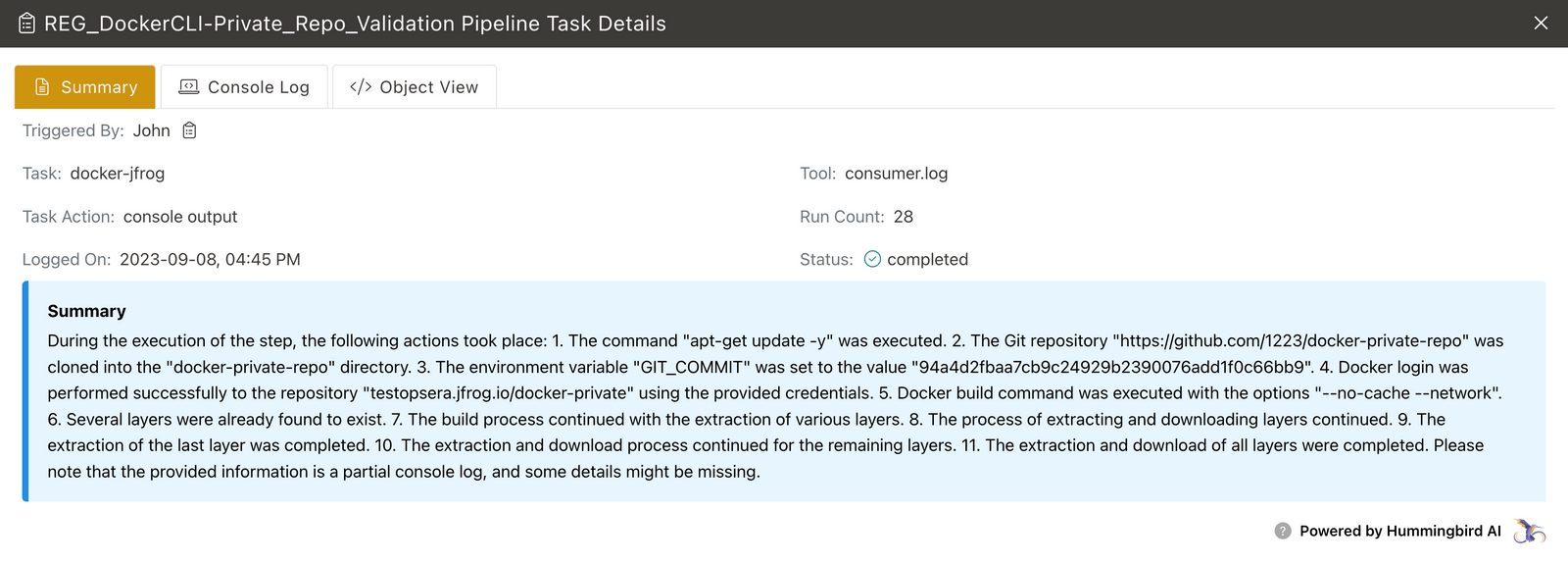 Prompt based recommendations