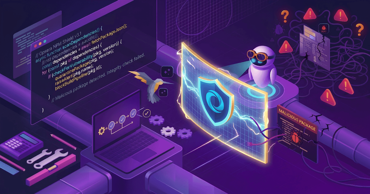 How Opsera AppSec Agents Stop npm Supply Chain Attacks Before They Hit Your Build
